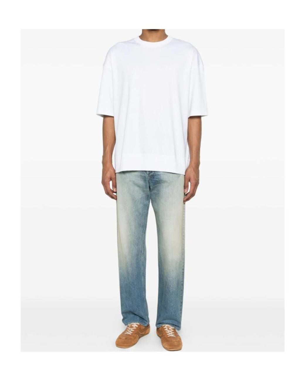 Calvin Klein White Short-Sleeved T-Shirt for men