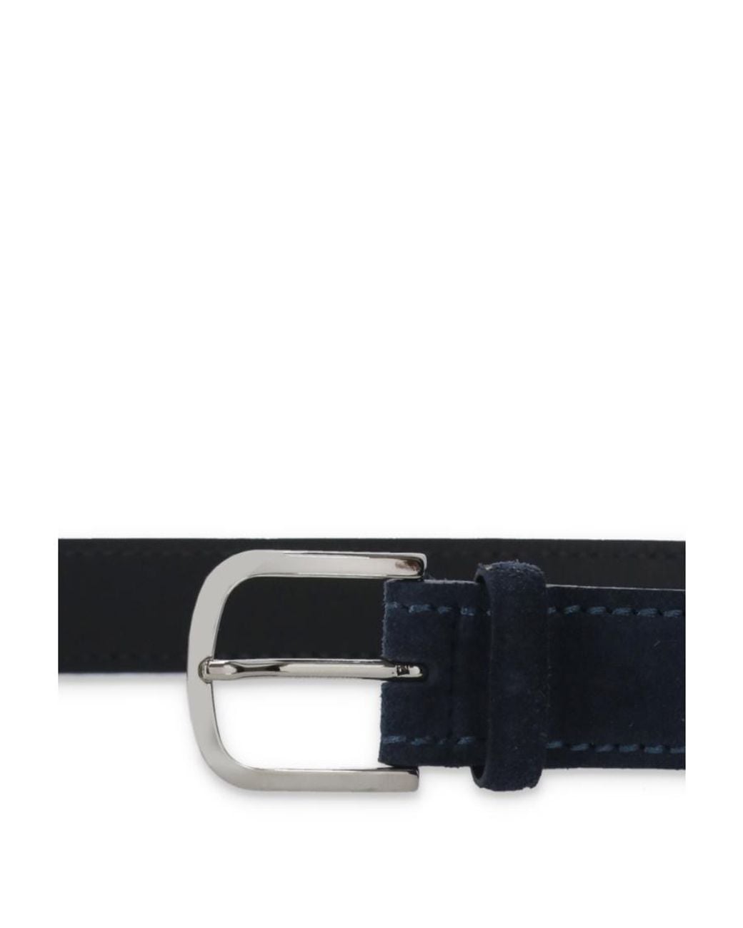 Orciani Blue Logo Belt for men