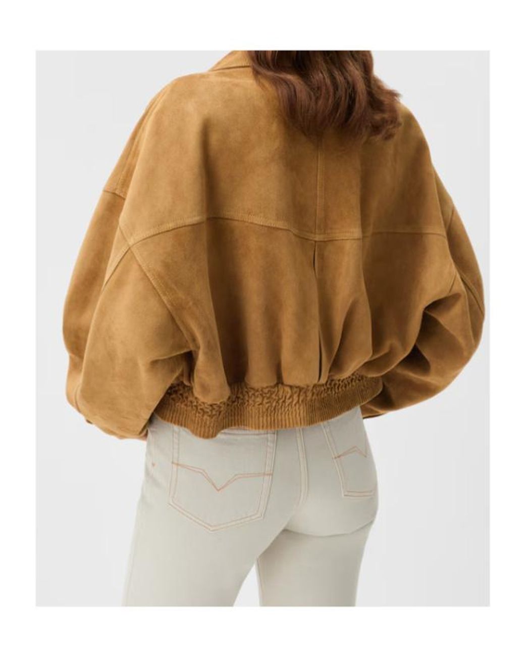 Versace Natural Long-Sleeved Button-Up Blouson