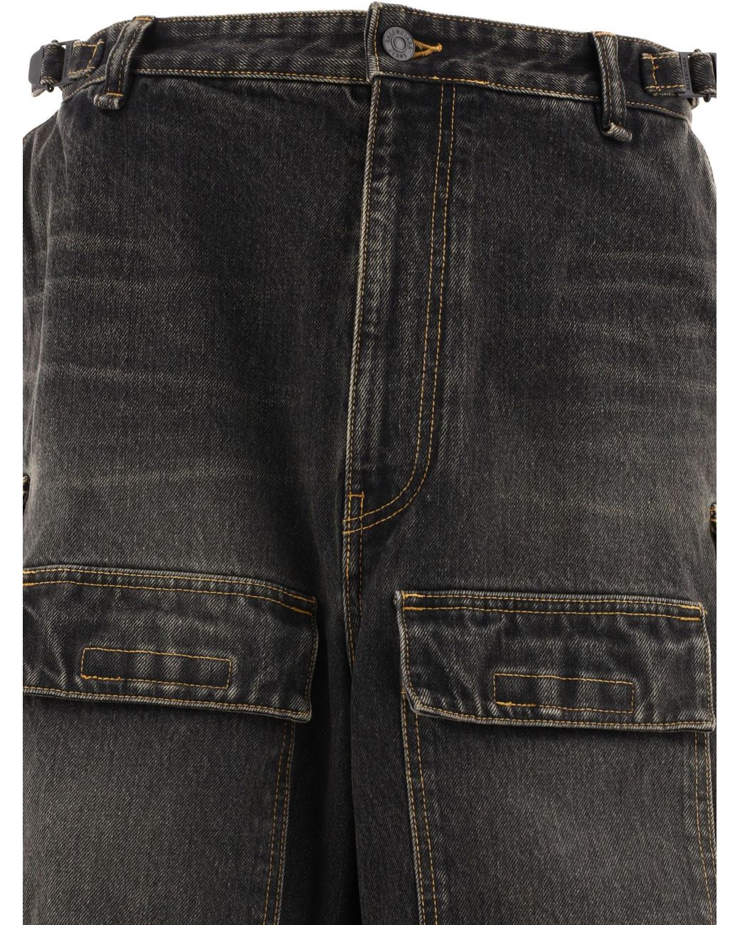 Balenciaga Gray Cargo Pants for men