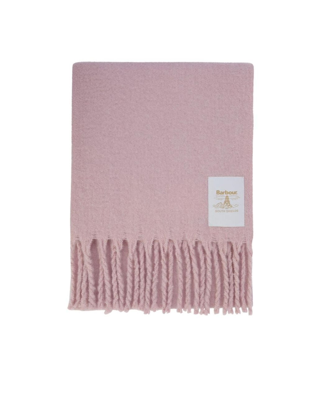 Barbour Purple Solid Light Scarf