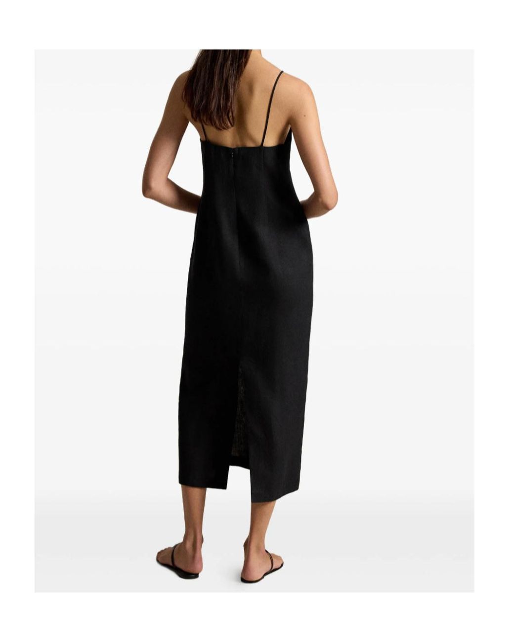 Ralph Lauren Black Linen Dress