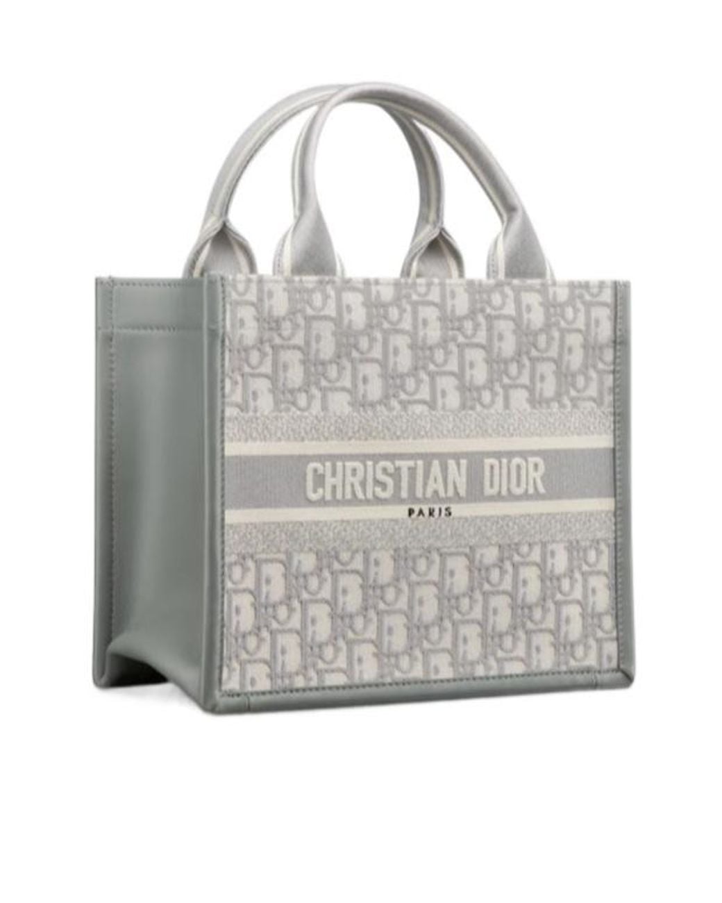 Dior Gray Small Book Tote