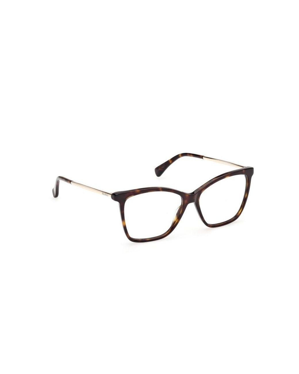 Max Mara White Cat-Eye Glasses