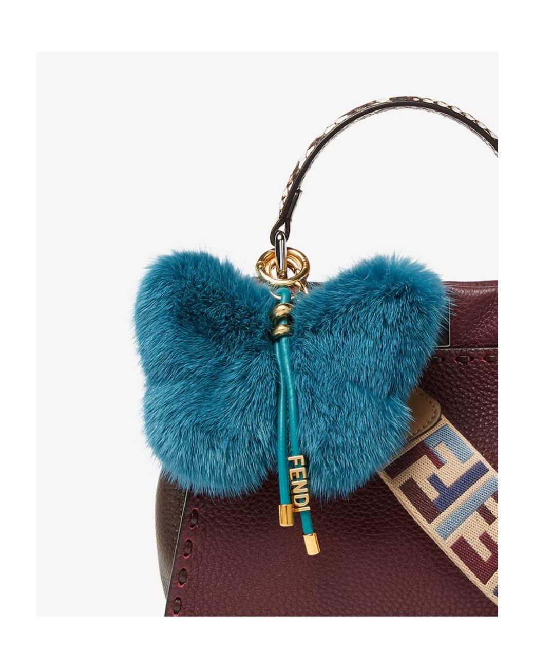 Fendi Blue Butterfly Charm