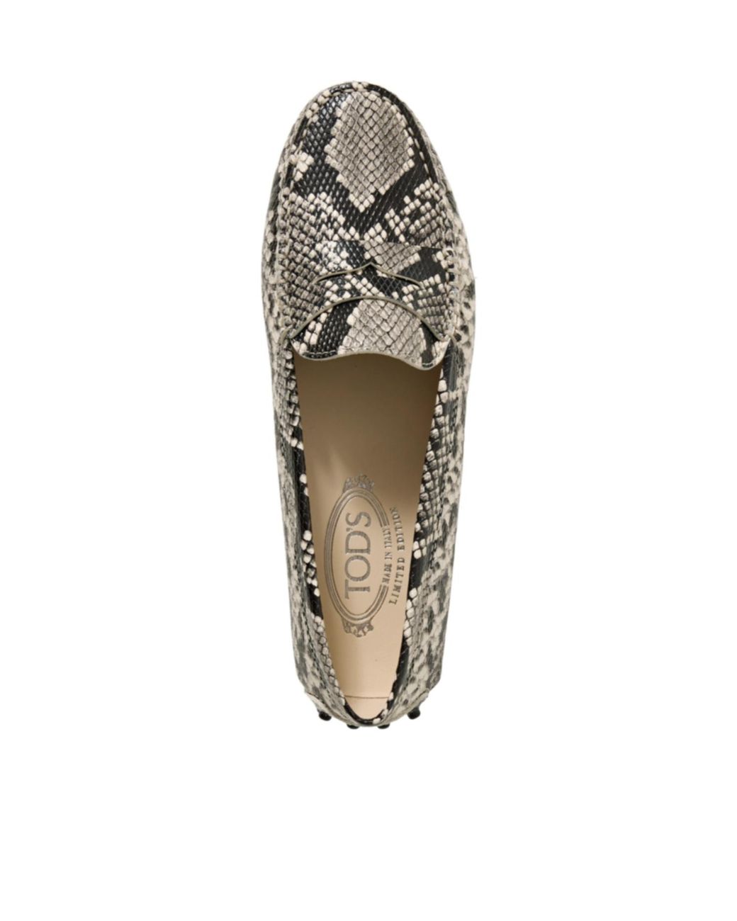 Tod's Multicolor Round Head Loafer Shoes