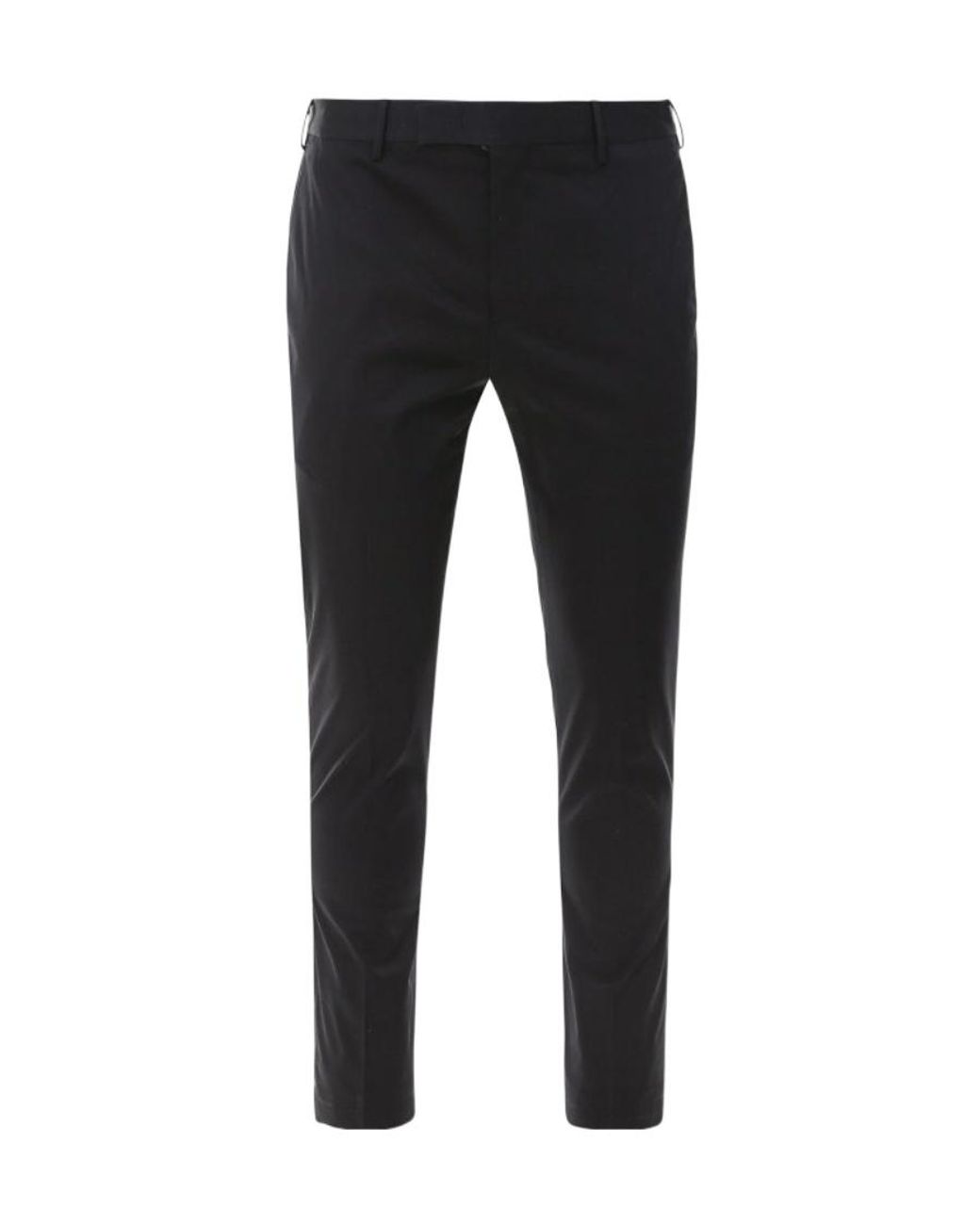 Pt Pantaloni Black Pt Torino Straight-Leg Chino Pants for men