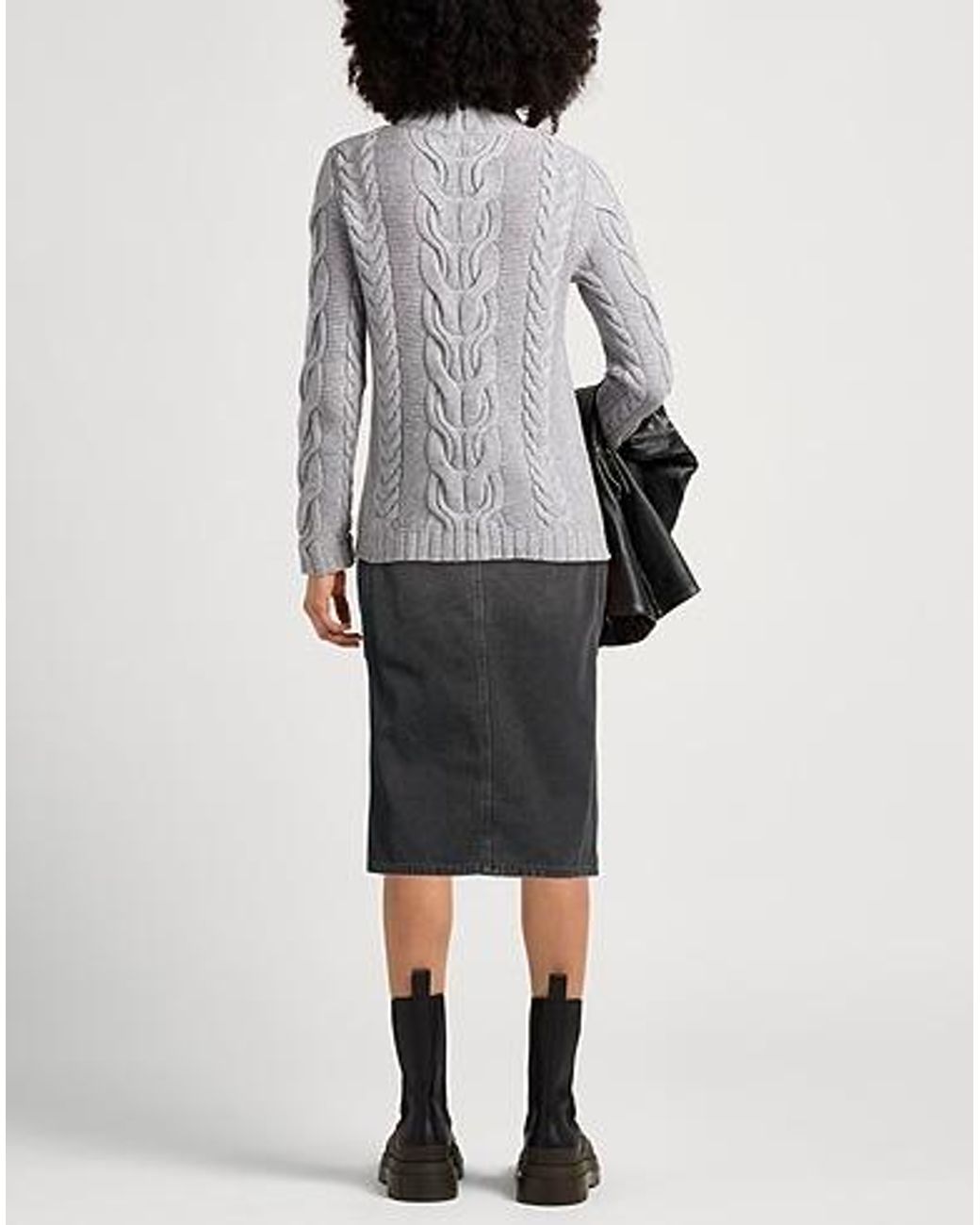 Isabel Marant Gray Denim Skirt