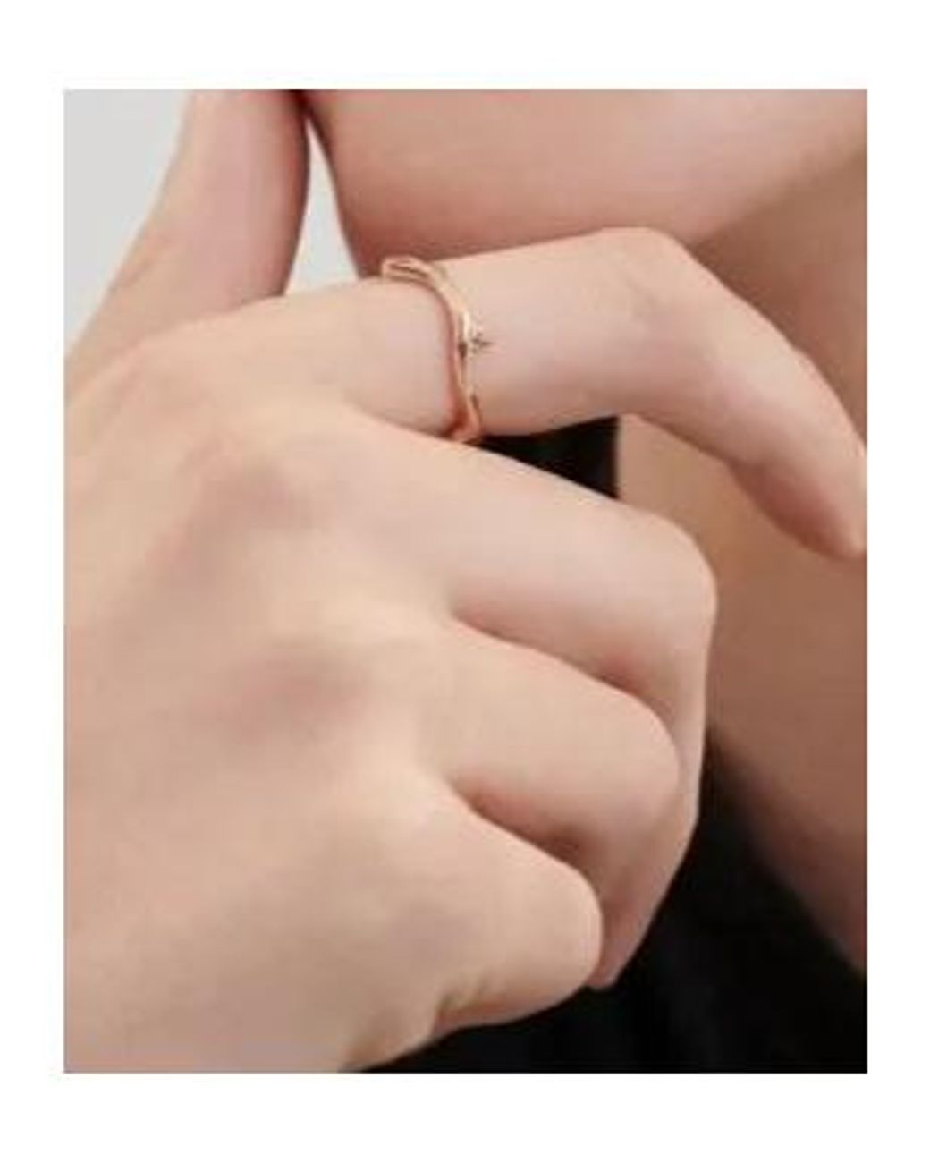 Dior White Bois De Rose Ring