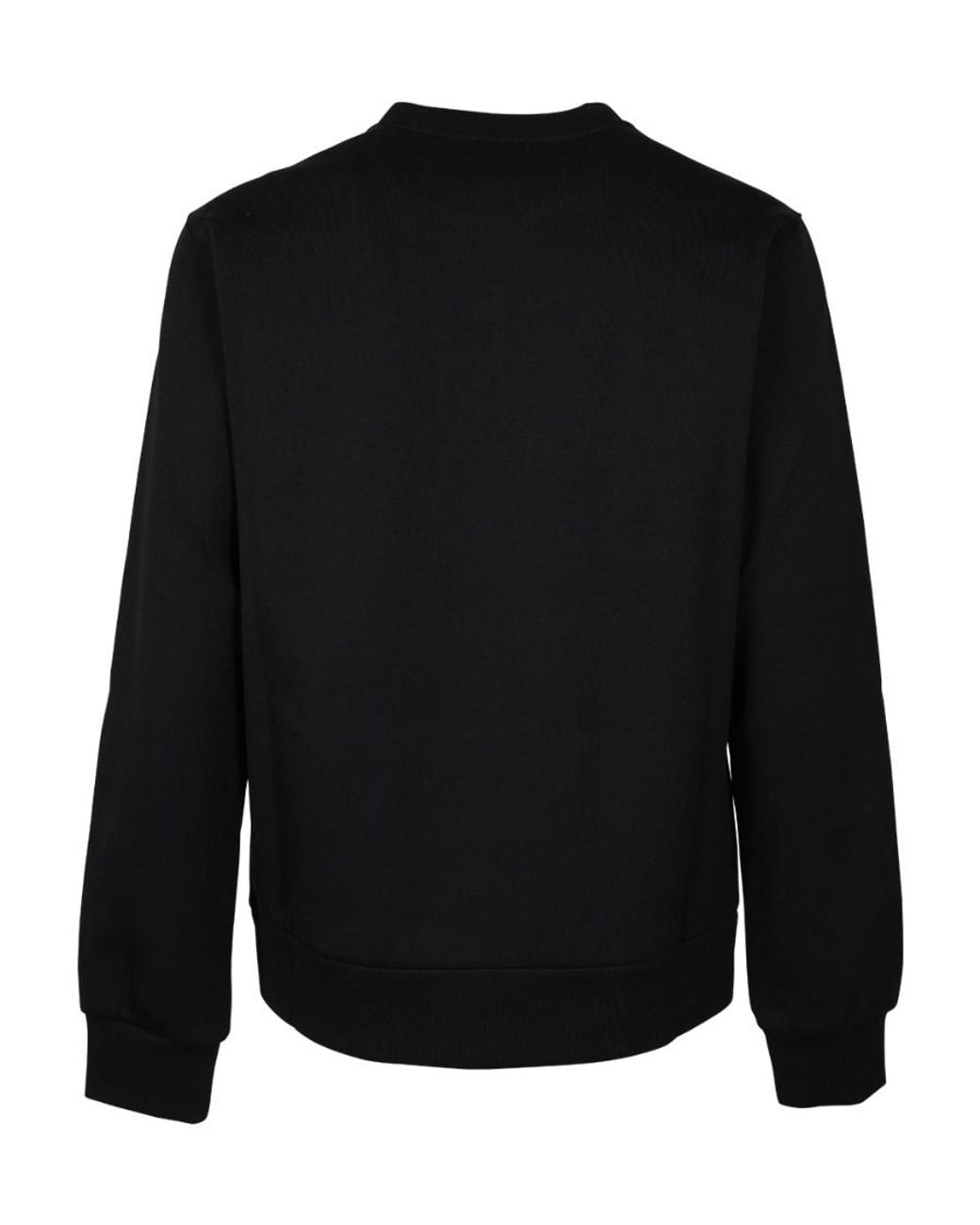 Dolce & Gabbana Black Bee-Embroidered Crewneck Sweatshirt for men