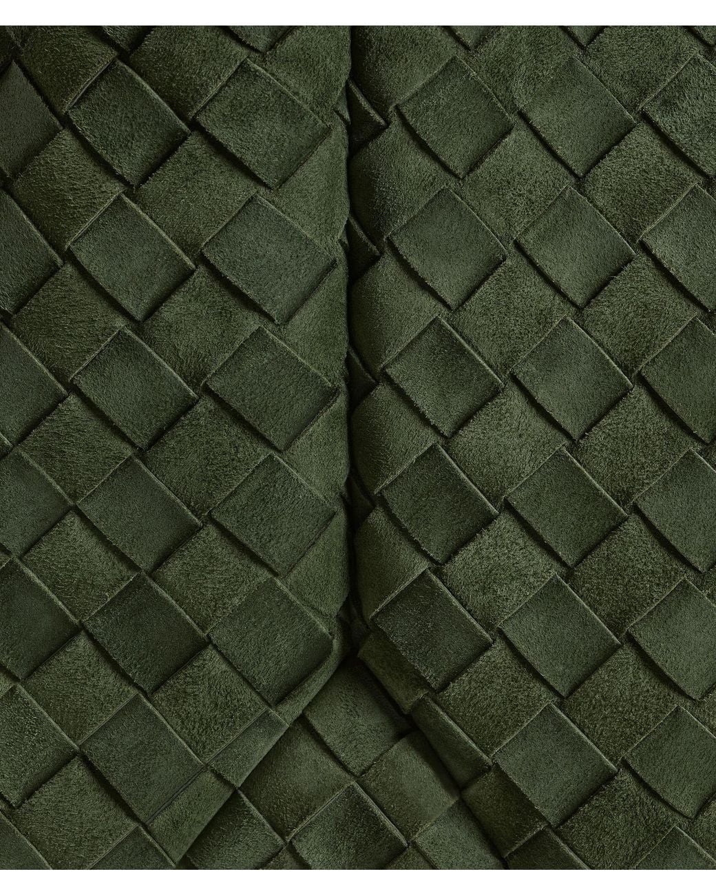 Bottega Veneta Green Large Campana Shoulder Bag