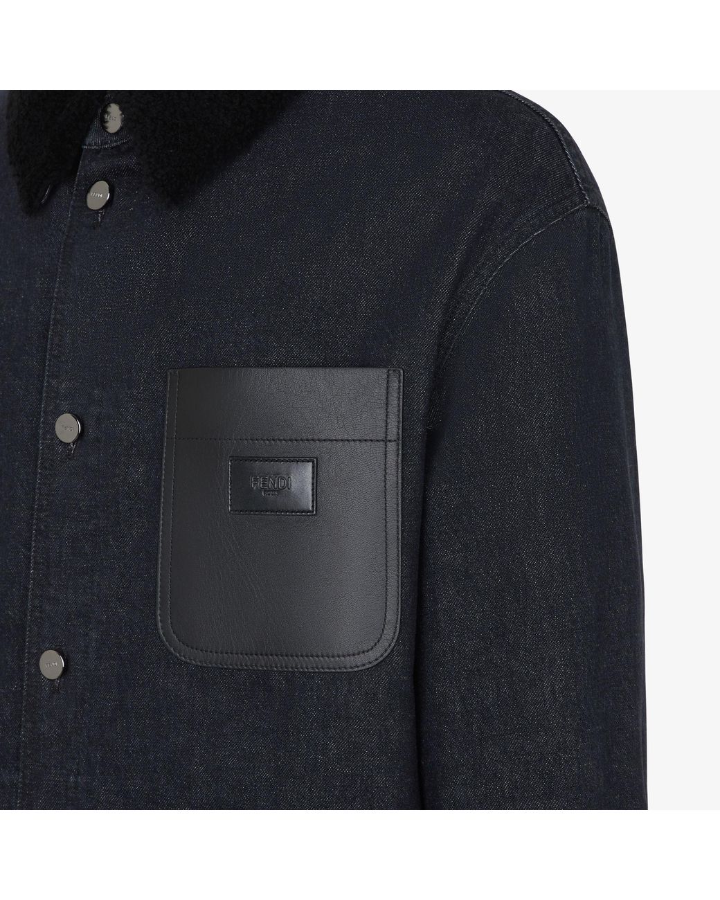 Fendi Blue Jacket for men