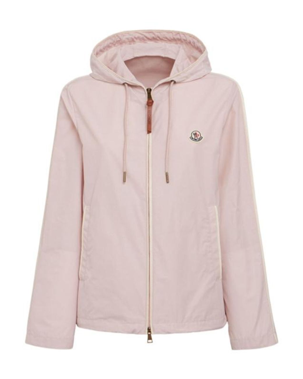 Moncler Pink Sarracenia Tech Blend Casual Jacket