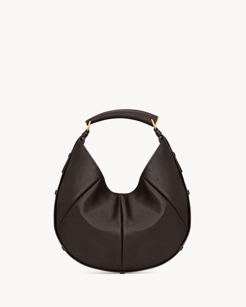 Saint Laurent Black Mombasa Medium Shoulder Bag