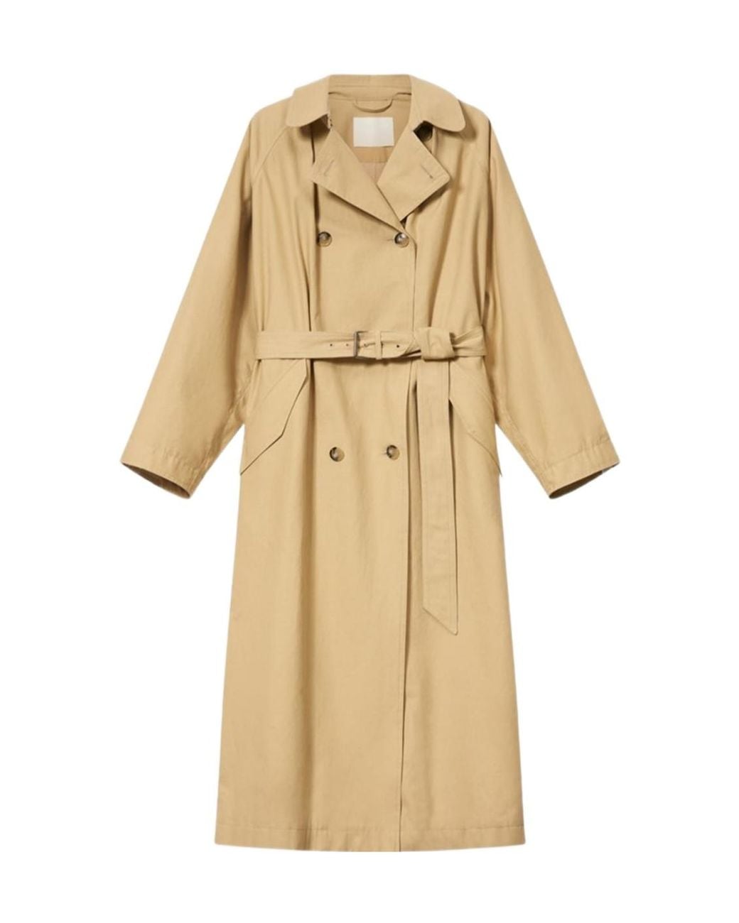 Isabel Marant Natural Cacilda Coat