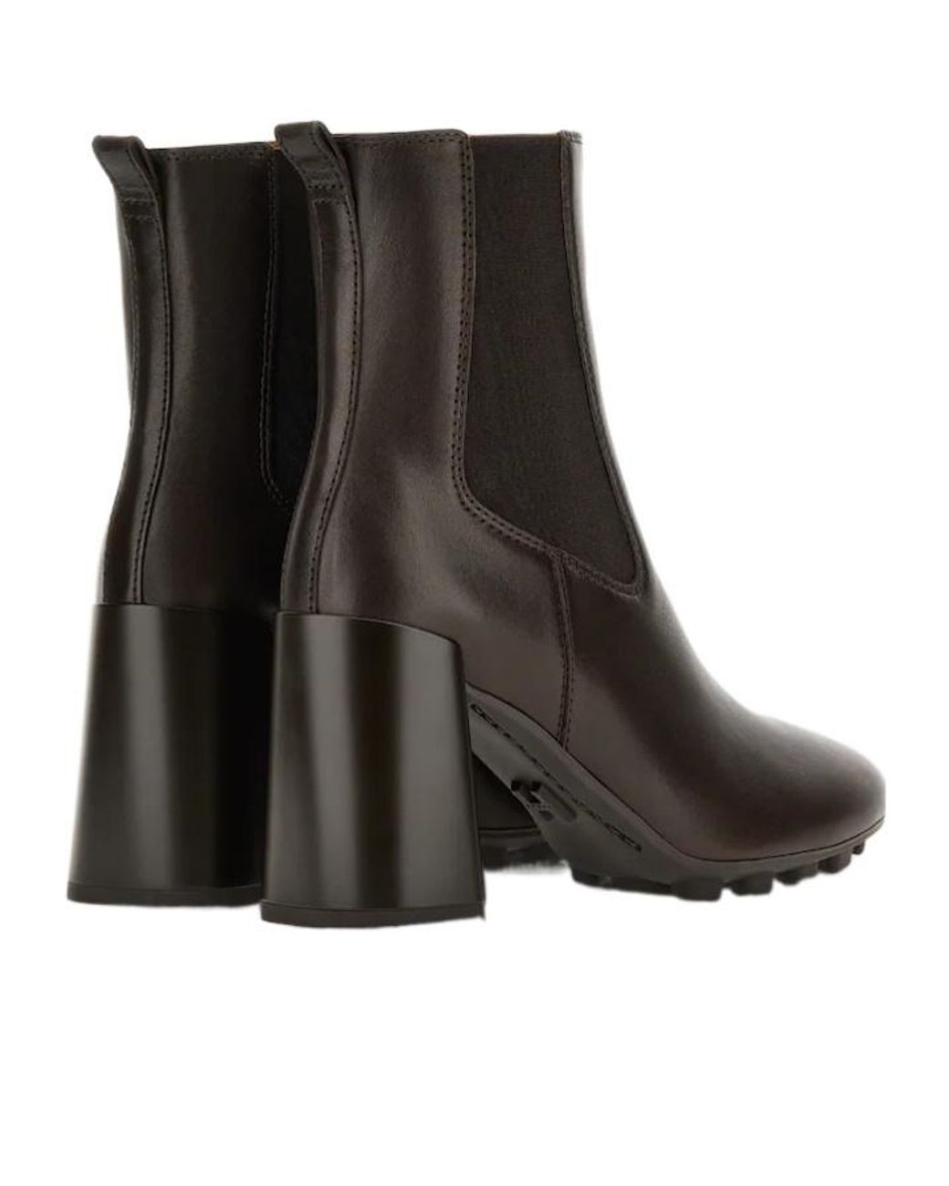 Hogan Black Heeled Ankle Boots