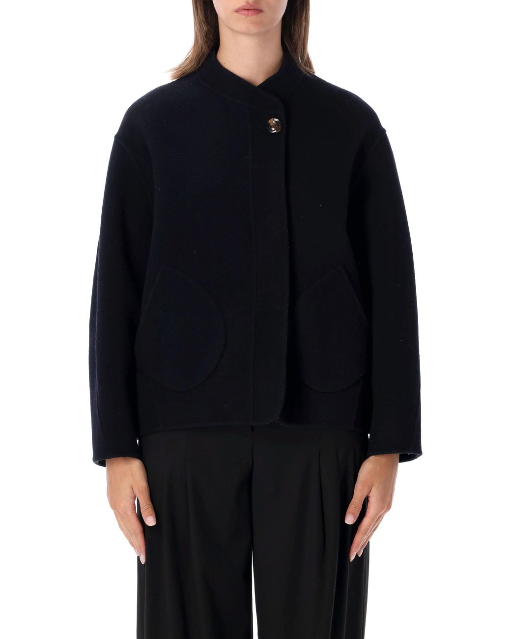 Soeur Blue Windsor Short Coat