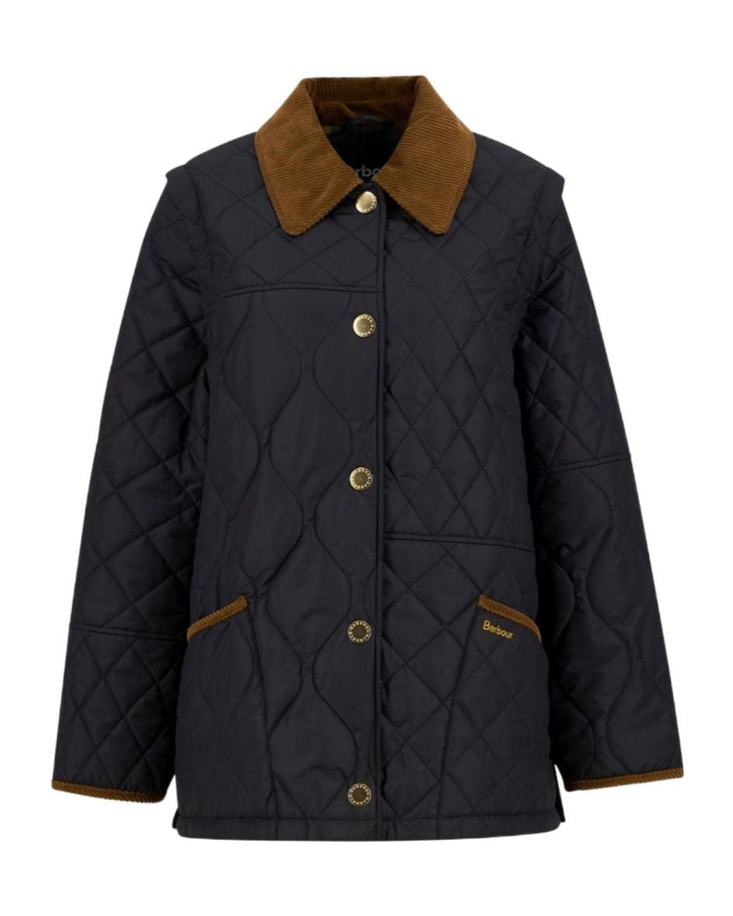 Barbour Blue Lorrie Quilted Jacket