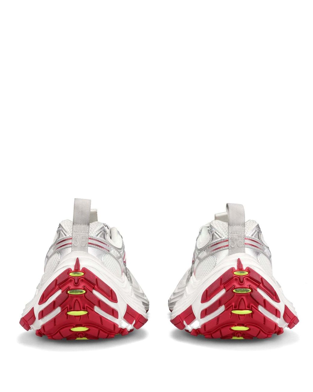 Balenciaga White 10Xl Lace-Up Sneakers