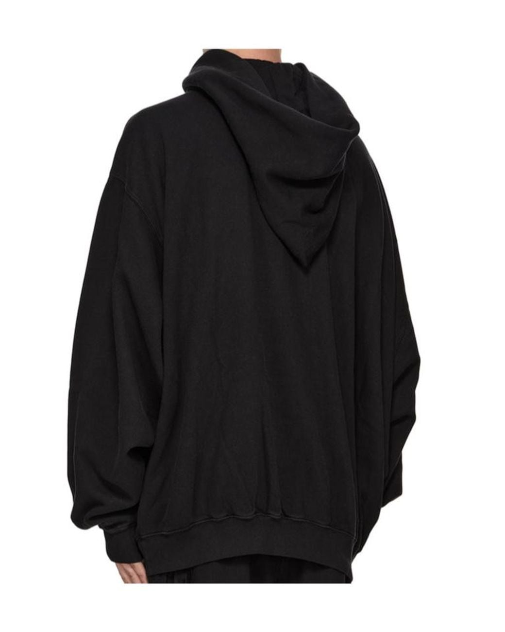 Rick Owens Black Mountain Hun Zip Hoodie for men