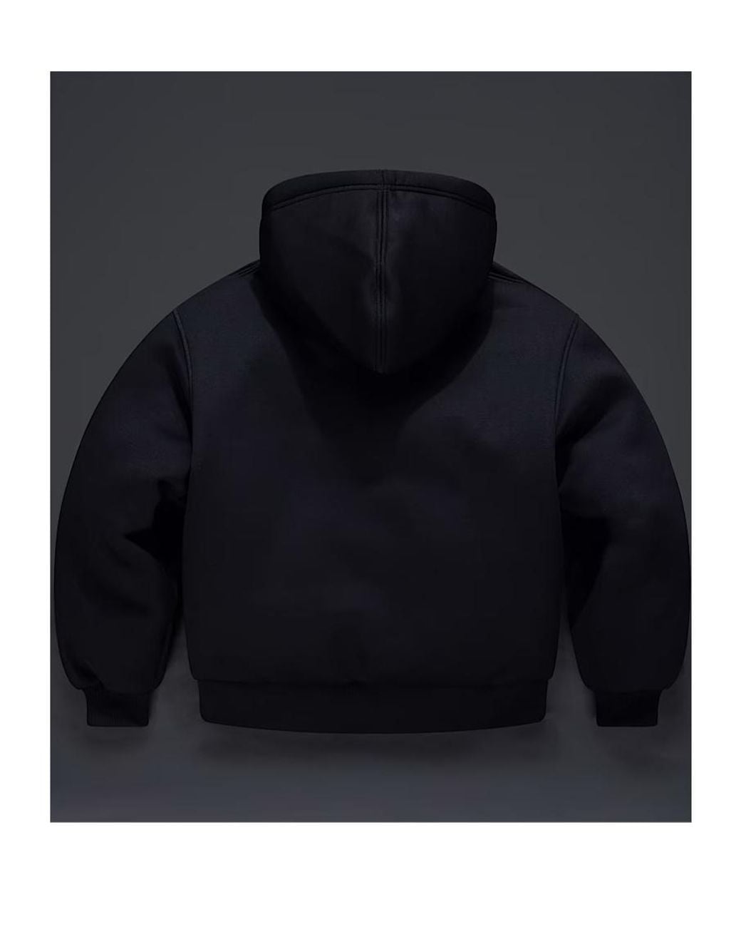 The North Face Blue 'Leather Pack' Hooded Casual Jacket for men