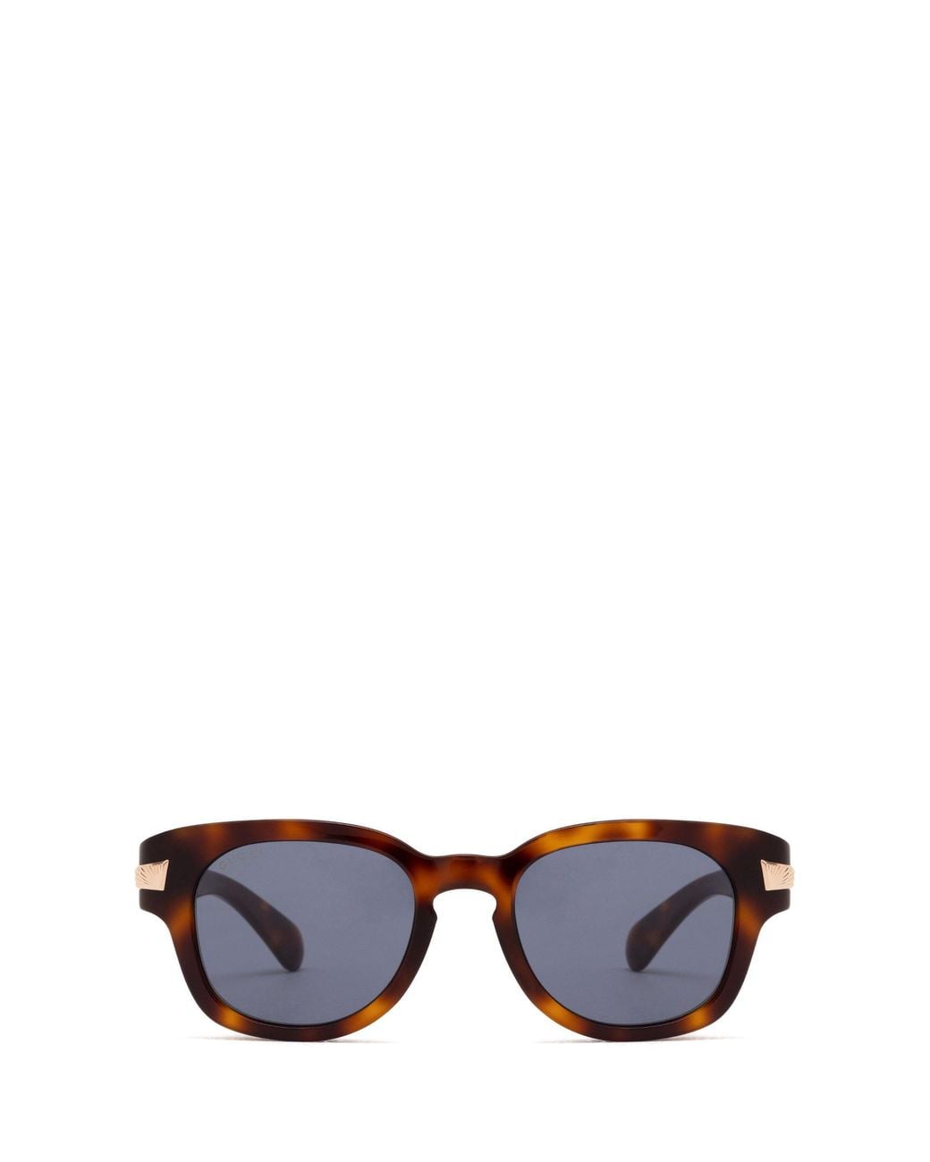 Gucci White Eyewear Rectangle Frame Sunglasses for men