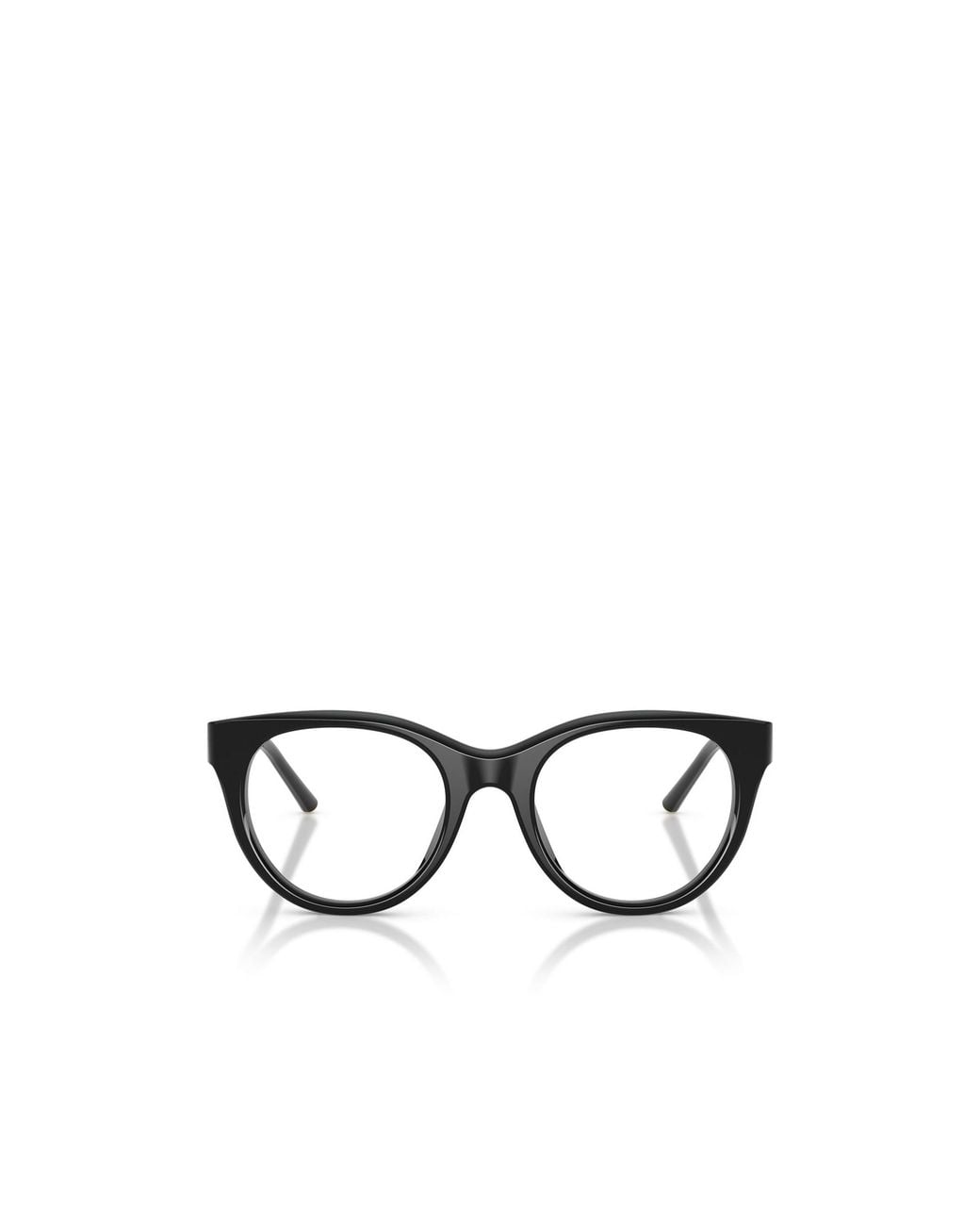 Dolce & Gabbana White Eyewear Oval Frame Glasses