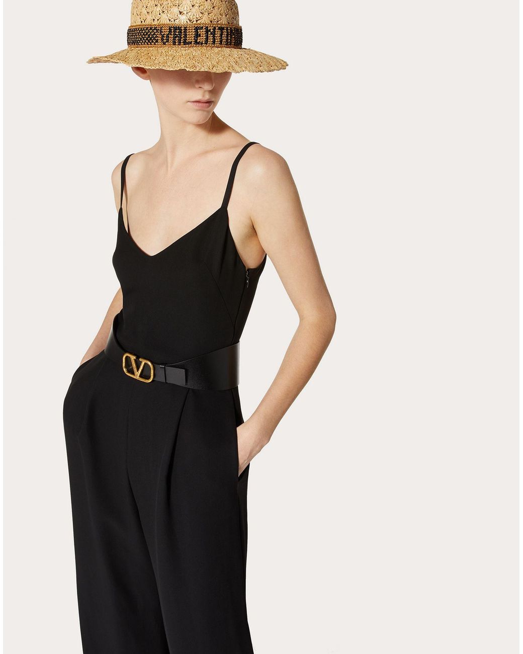 Valentino Black Kaidi Fashion Jumpsuits