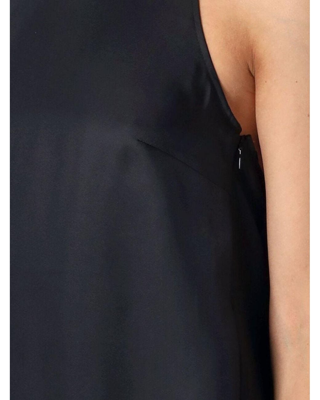 Loulou de Saison Black Bruna Halterneck Dress