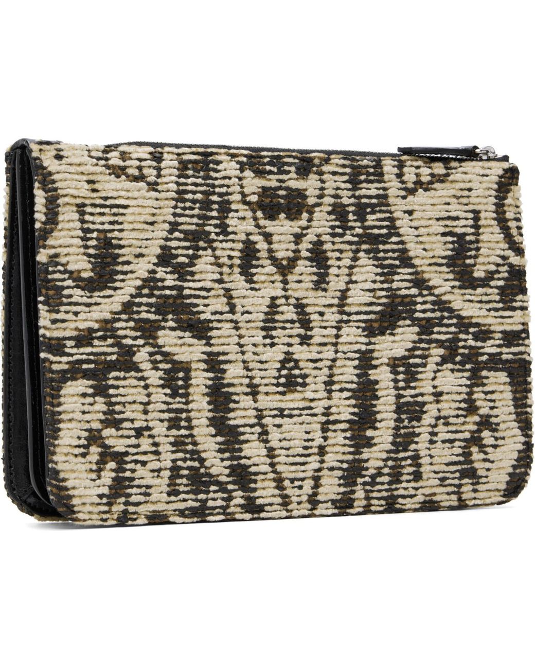 Totême Metallic Patterned Clutch