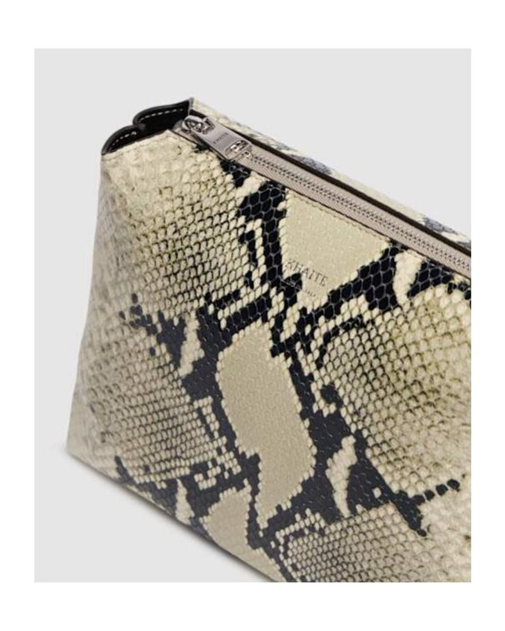 Khaite Metallic Shoulder Bag With Strap