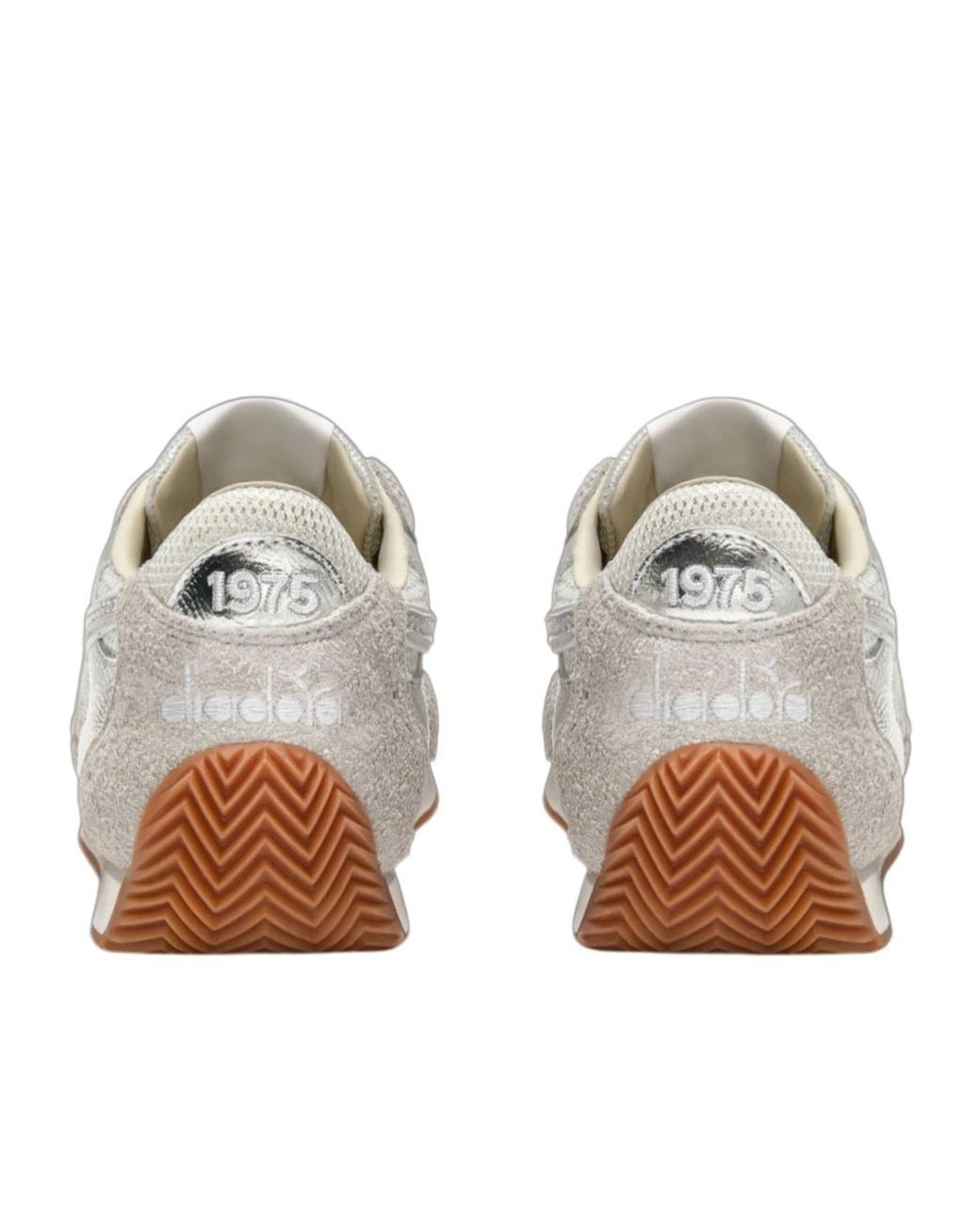 Diadora White Equipe Revenge Low-Top Sneakers