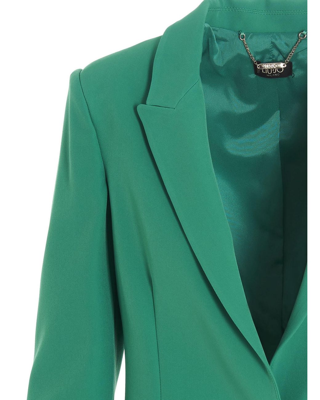 Liu Jo Green Logo Blazer