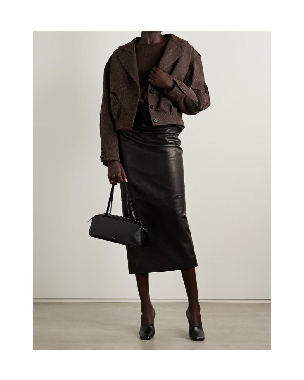 Blazé Milano Brown Long-Sleeved Jacket