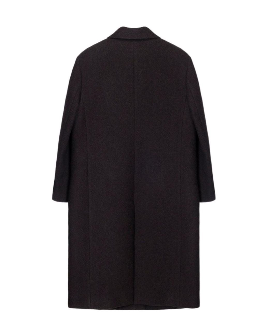 DUNST Black Boxy Tailored Coat for men