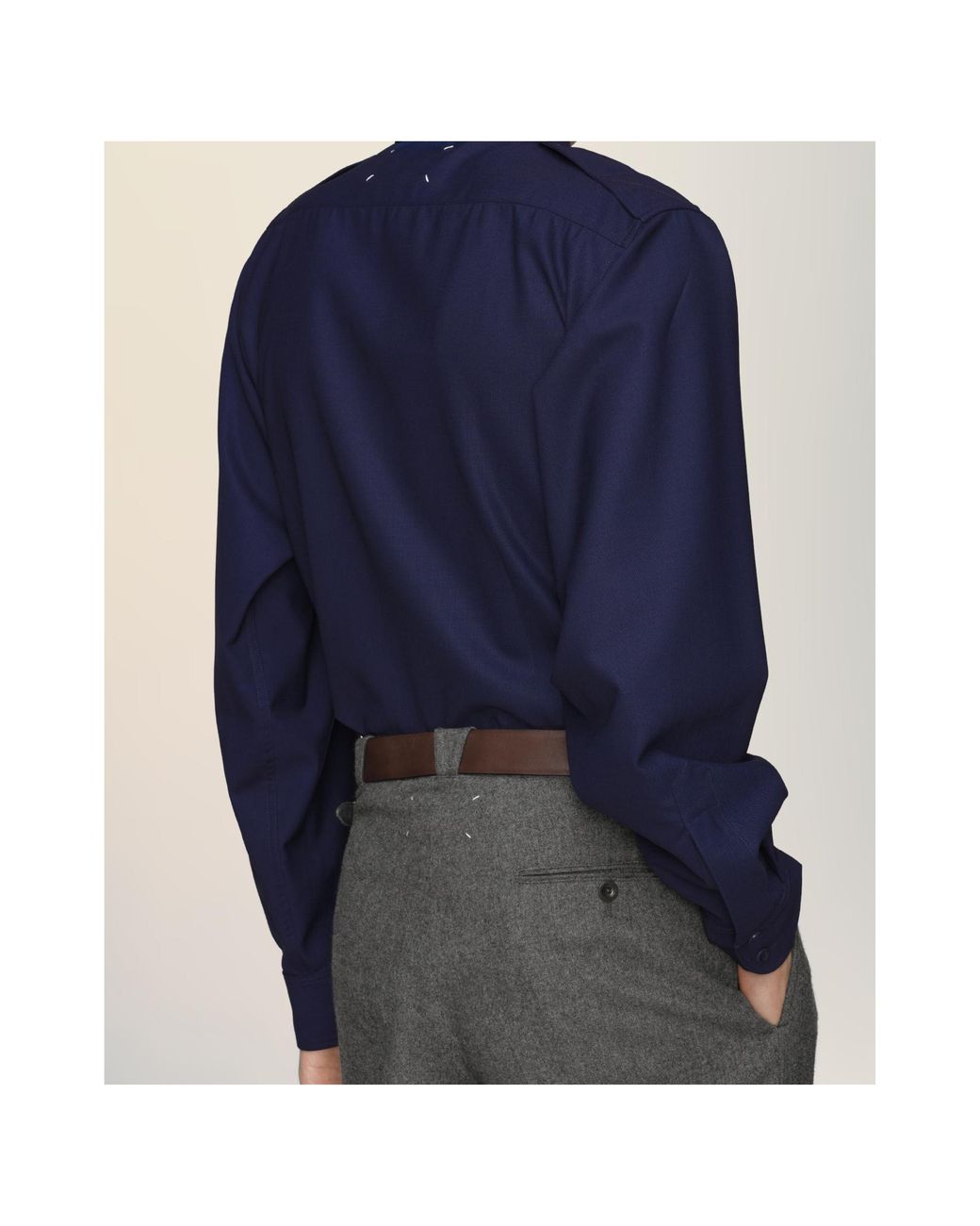 Maison Margiela Blue Shirts for men