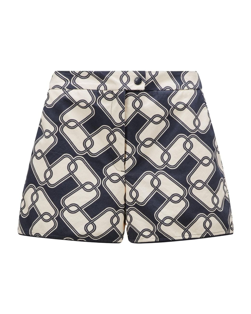 Moncler Multicolor Patterned Mini Shorts