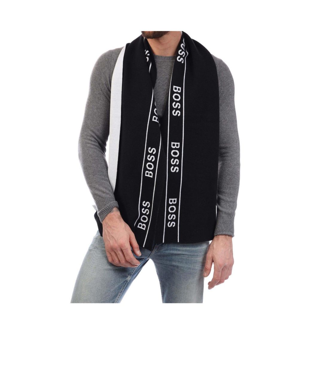 Boss Black Ulfino Scarf Set for men