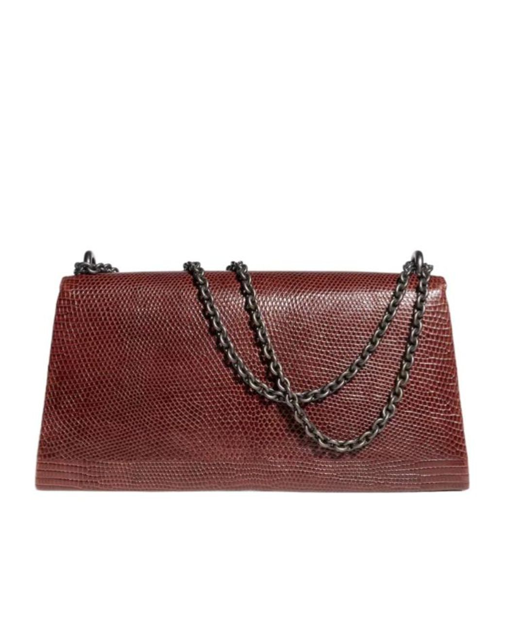Gucci Brown Dionysus Lizard Medium Shoulder Bag