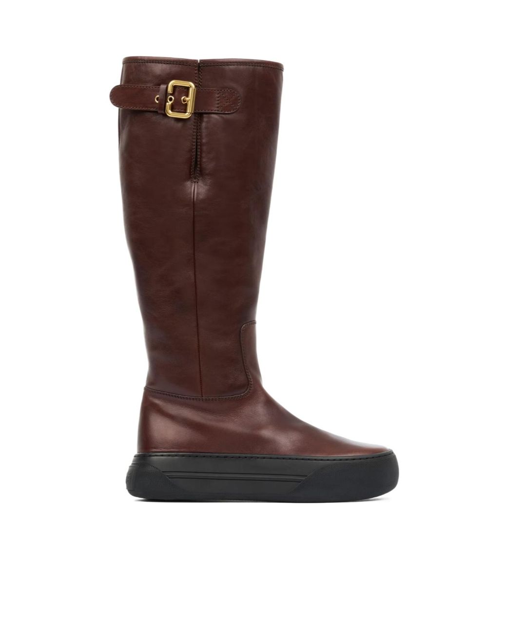 Chloé Brown Chloé Paddington Equestrian Knee-High Boots