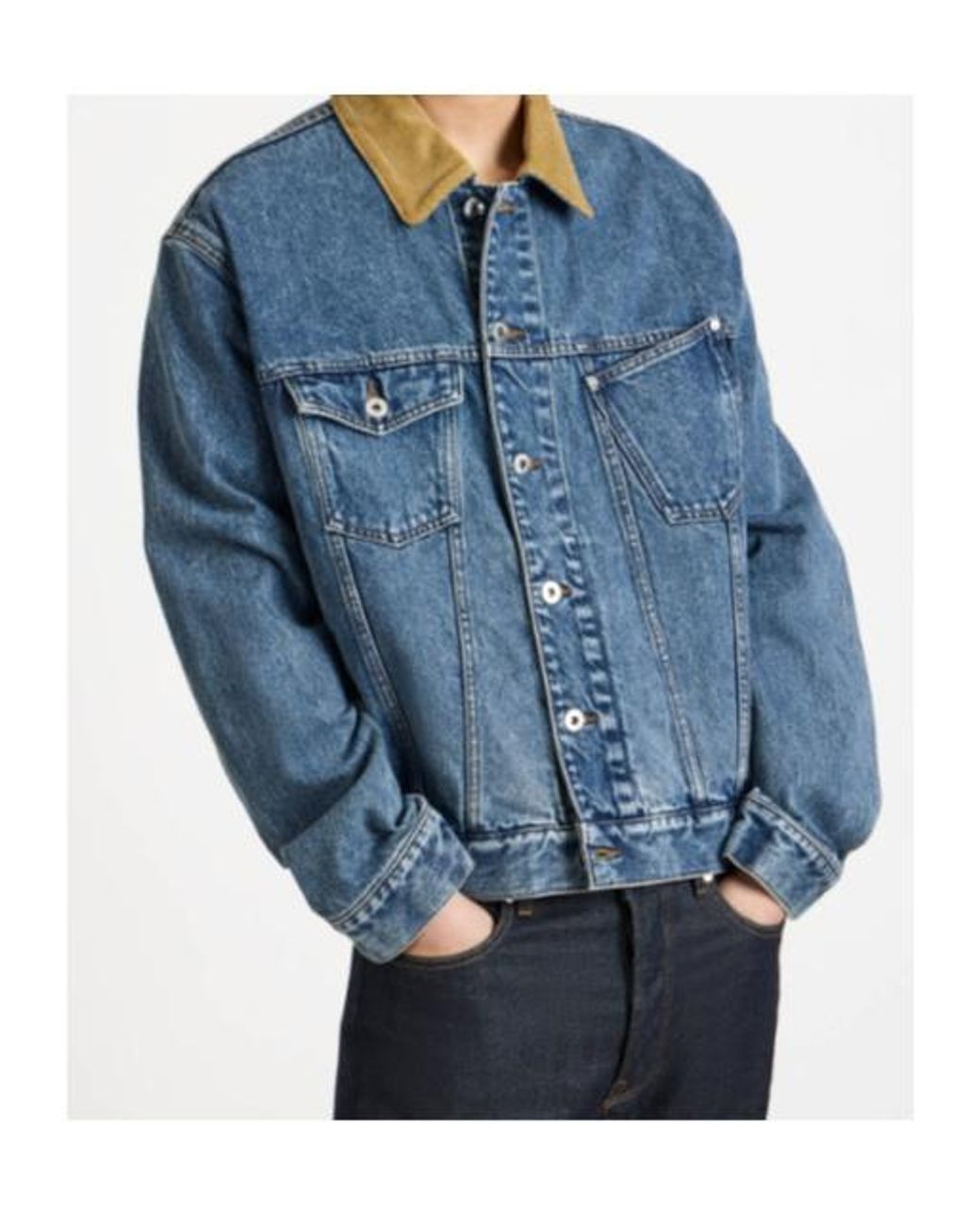 J.W. Anderson Blue Jw Anderson Denim Jacket for men