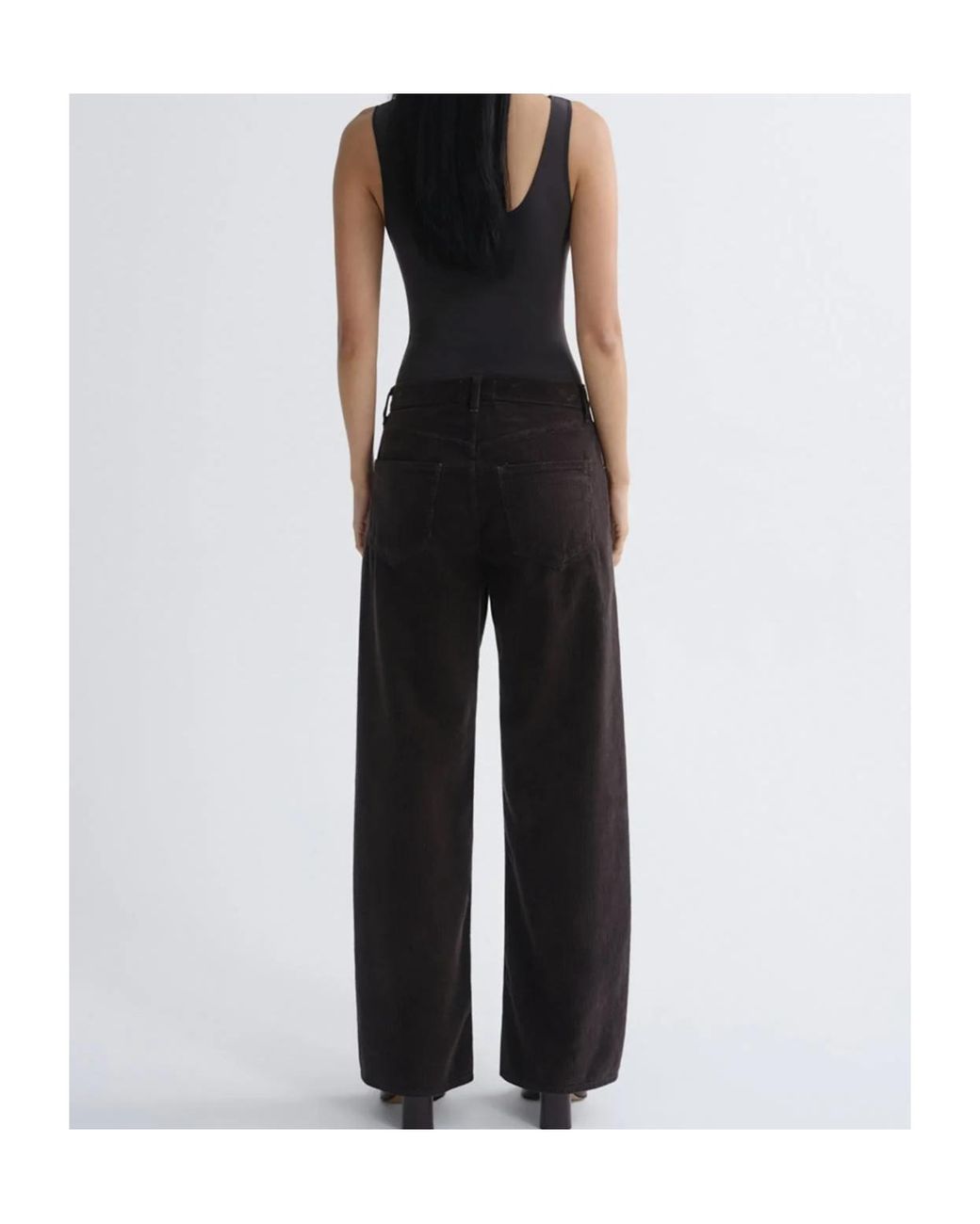 Agolde Multicolor Low Curve Corduroy Pants