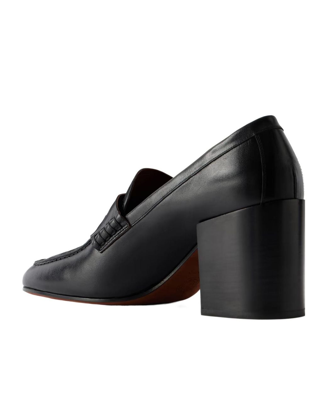 Dries Van Noten Black Leather Pumps