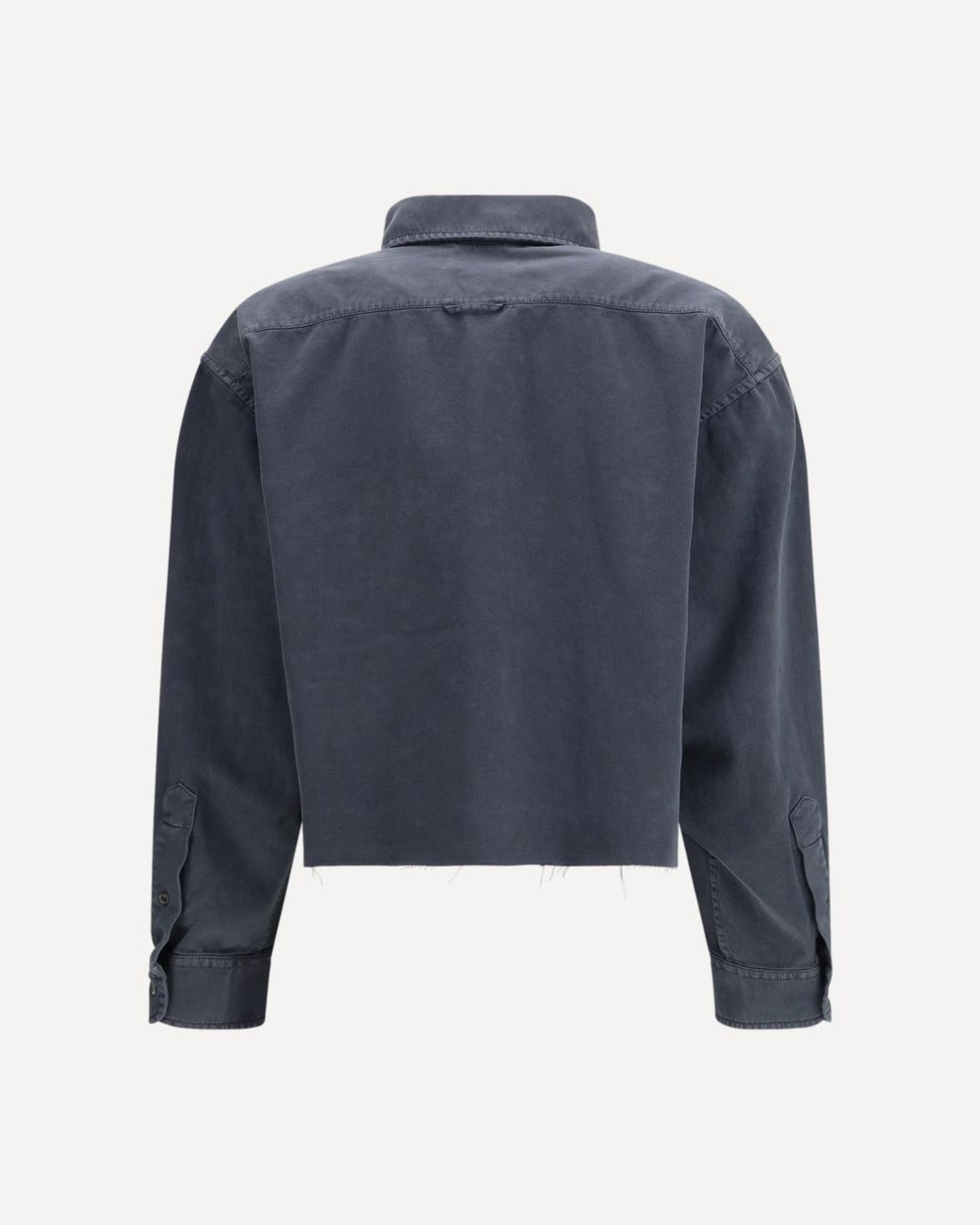 Miu Miu Blue Button-Up Denim Shirt