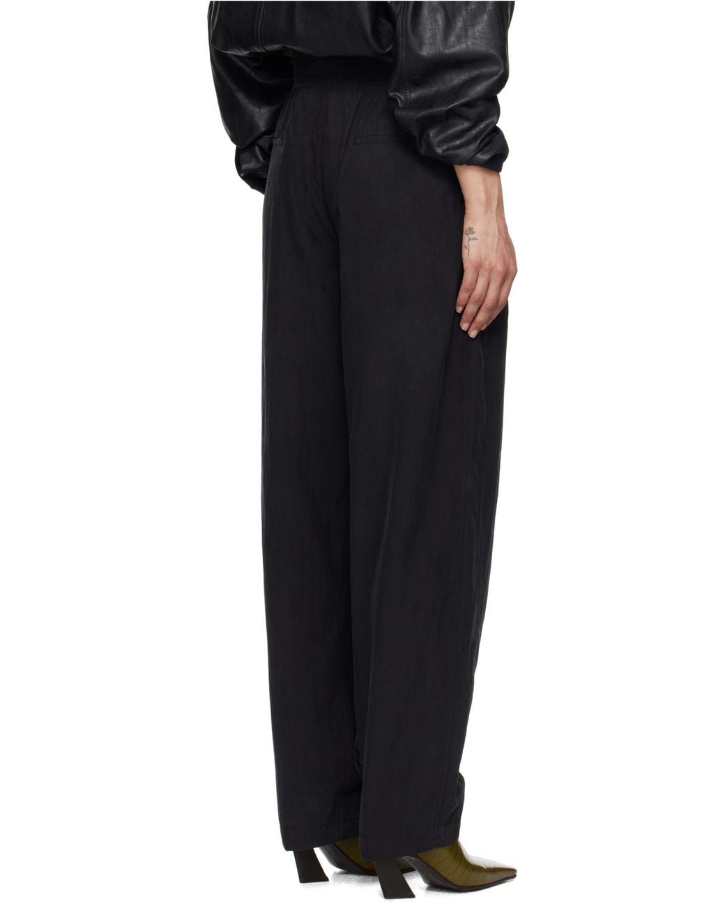 Isabel Marant Black Gleen Trousers