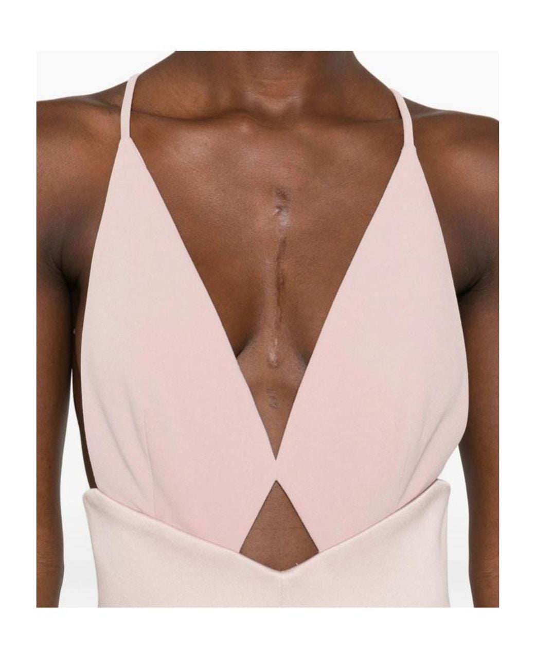 Solace London Pink Maxi Dress