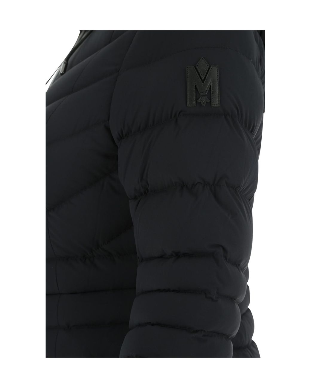 Mackage Black Hooded Down Jacket