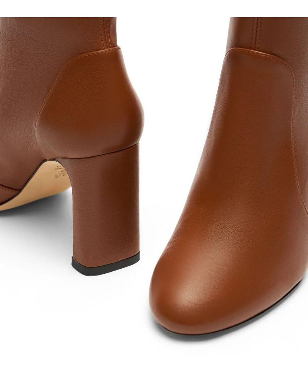 Stuart Weitzman Brown Babette Bootie 85