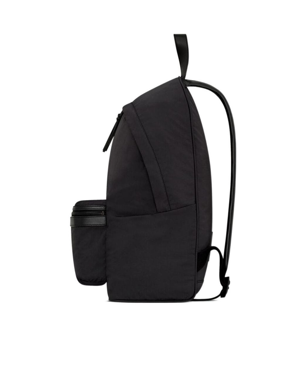 Saint Laurent Black City Zip-Up Backpack for men