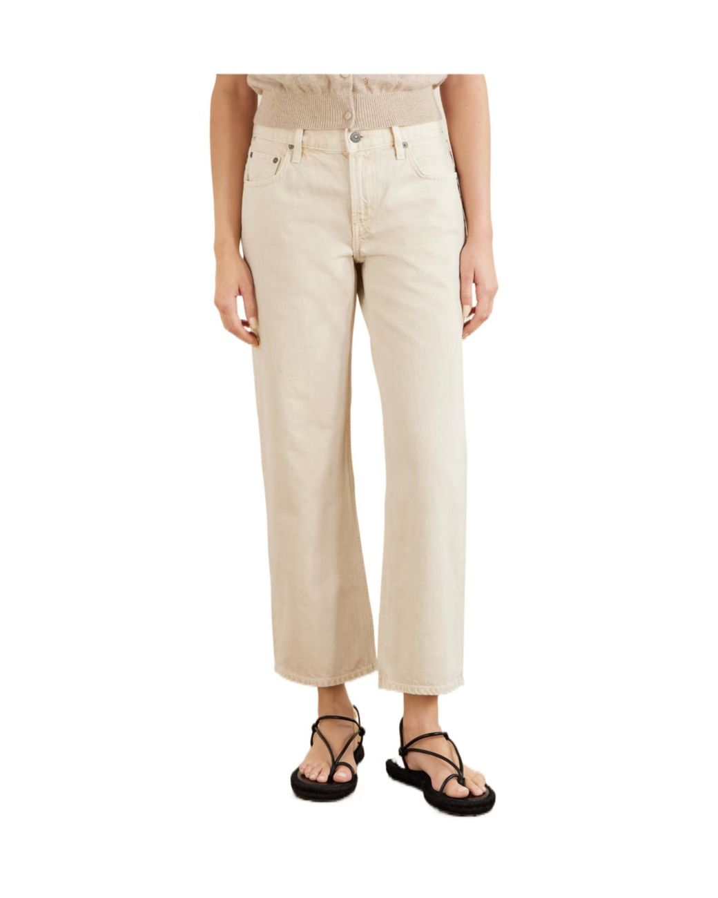 Citizens of Humanity White Faye Jeans